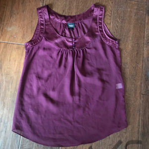 Wine colored tank top